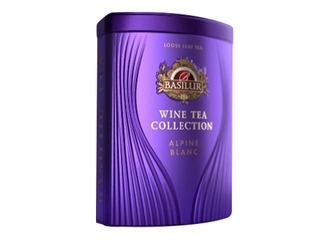 Melnā tēja Basilur Wine Tea Collection Alpine Blanc, 75 g