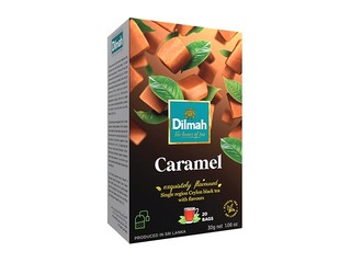 Melnā tēja ar karameļu garšu, Dilmah, 20 pac.