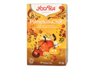 Tēja ajūrvēdas Yogi, Ķirbju Chai, 17 pac.