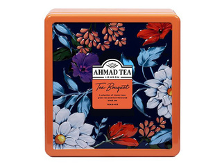 Tējas izlase Ahmad, Tea Bouquet, 4 Caddy, metāla kārbā, 32 pac