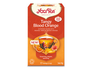 Tēja ajūrvēdas Bio Yogi Tangy Blood Orange, 17 pac.