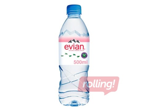 Minerālūdens Evian, negāzēts, PET, 500ml (Taras depozīts iekļauts cenā)