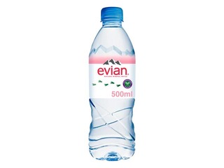 Minerālūdens Evian, negāzēts, 0.5l