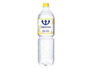 Minerālūdens Neptunas Lemon, gāzēts, 1.5l