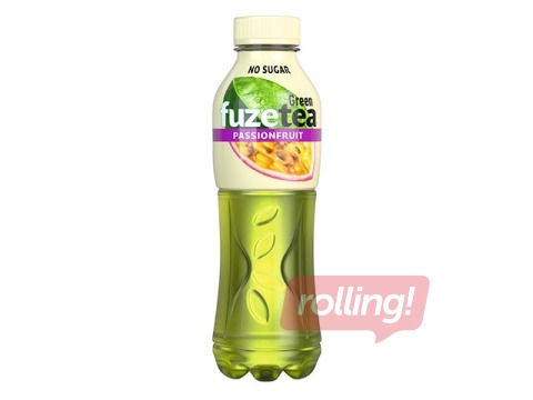 Ledus tēja zaļā Fuze Tea  Passion Fruit Zero, 0.5l