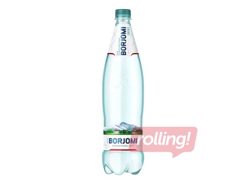 Minerālūdens Borjomi, gāzēts, PET, 1L (Taras depozīts iekļauts cenā)