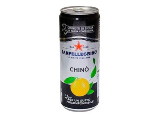 Gāzēts dzēriens Sanpellegrino Chino, skārdene, 330ml (Taras depozīts iekļauts cenā)