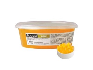 Pērlītes, pildītas ar mango grašu burbuļtējām, 1.1kg