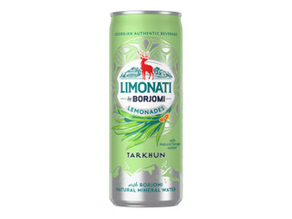 Gāzēts dzēriens Limonati by Borjomi ar estragonu, skārdene, 330ml 