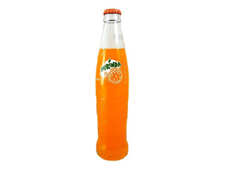 Gāzēts dzēriens Mirinda, apelsīnu, stikls, 200ml (taras depozīts iekļauts cenā)