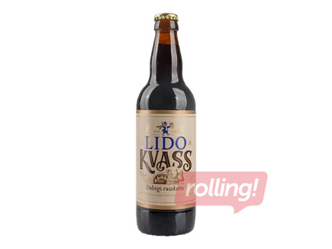 Kvass Lido, stikls, 500ml (Taras depozīts iekļauts cenā)
