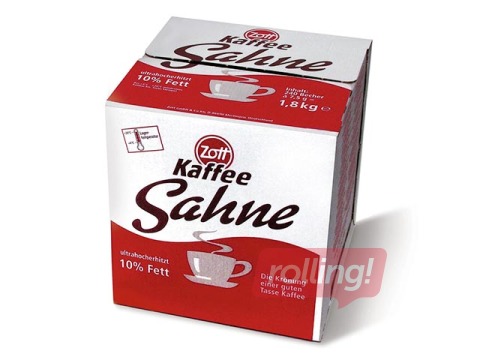 Kafijas krējums Zott 10%, 240gab x 7,5g