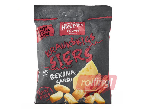 Kraukšķīgs siers Hrumm hrumm bekons, 35g