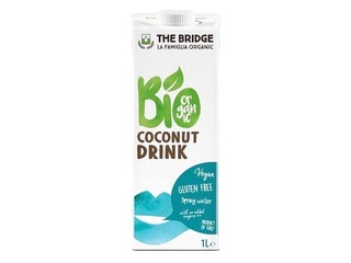 Kokosriekstu dzēriens Bio, bez glutēna 1l