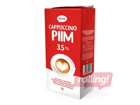 Piens Tere Cappuccino, 3.5%, 1l