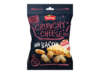 Kraukšķīgs siers, bekons 25g