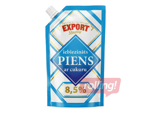 Piens iebiezināts ar cukuru, 290g