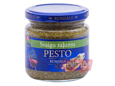 Svaigu zaļumu pesto Rundāle, 180g