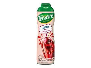 Syrup for drinks Teisseire, cherry-cola, without sugar, in a 0.6L tin bottle