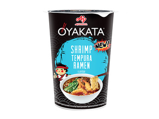 Zupa, OYAKATA, ātri pagatavojama, Ramen CUP, garneļu, 61g