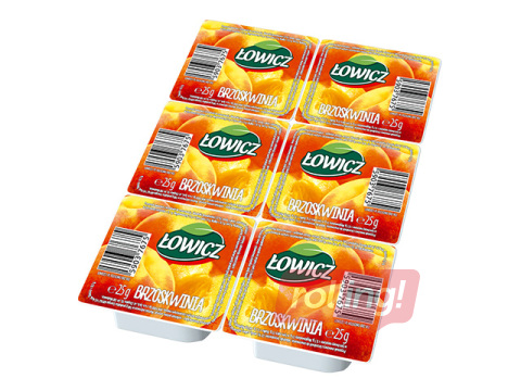 Džems Lowicz, persiku, 6x25g