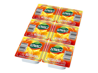 Džems Lowicz, persiku, 6x25g