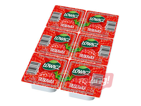 Džems Lowicz, zemeņu, 6x25g