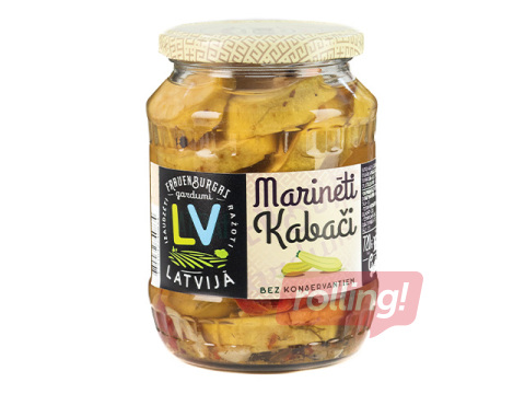 Kabači marinēti, Frauenburgas gardumi, 720g