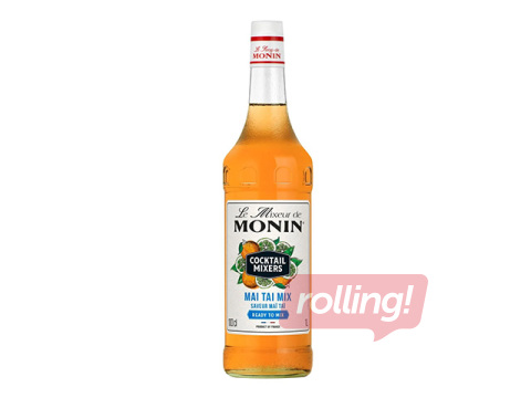 Sīrups Monin, kokteiļiem, MaiTai 1l (Taras depozīts iekļauts cenā)