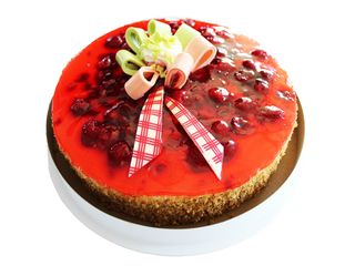 Raspberry-cheese cake 
