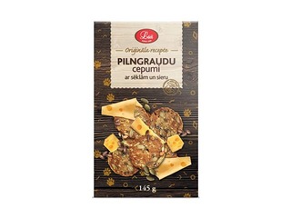 Cepumi ''Lāči'' pilngraudu ar sēklām un sieru, 145g