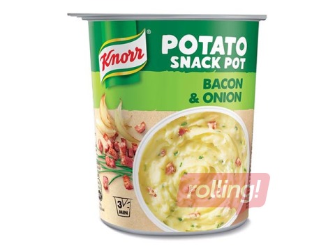 Knorr kartupeļu biezenis ar bekonu un sīpoliem, 51g