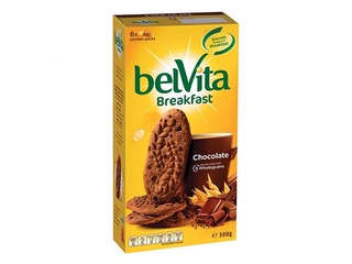 Cepumi Belvita ar šokolādes gabaliņiem, 300g