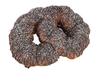 Pretzel Iļģuciema with poppy seed filling and cocoa glaze, 1,5 kg