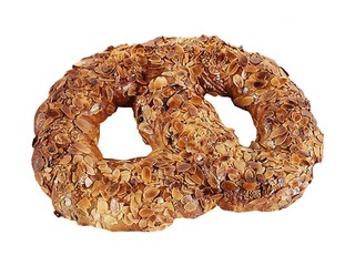 Pretzel Iļģuciema with dried fruit filling and almond slices, 1,5 kg