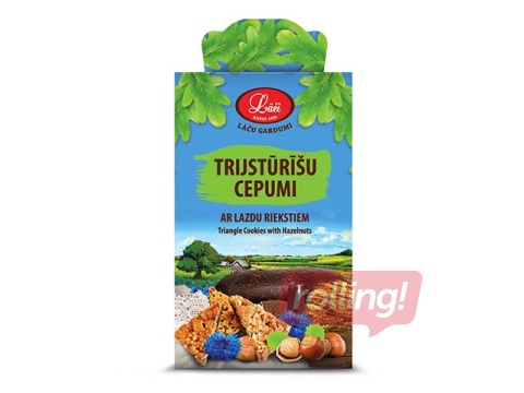 Cepumi trijstūrīši ar lazdu riekstiem, Lāči, 150g