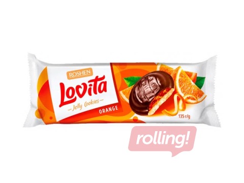 Cepumi Lovita ar apelsīna želeju, Roshen, 135g