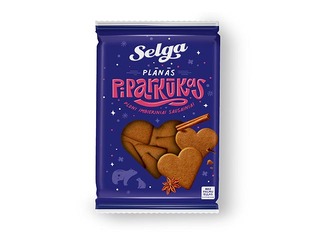 Piparkūkas Selga, plānās, 500g
