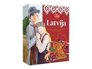 Cepumi trijstūrīšu ar dzērvenēm Latvija Lāči, 220g