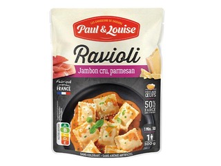 Равиоли с ветчиной и сырным соусом пармезан, Paul&Louise, 300г