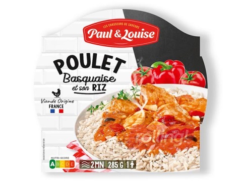 Vistas gaļa Basku gaumē ar rīsiem, papriku un tomātiem, Paul&Louise, 285g