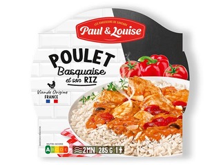 Курица по-баскски с рисом, паприкой и помидорами, Paul&Louise, 285г