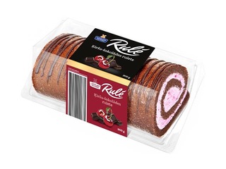 Cherry-chocolate roulette Rulē, 300g