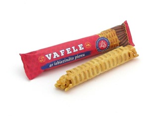 Vafeles ar iebiezināto pienu Latsweets, 45g