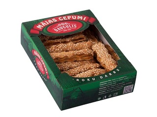 Mājas cepumi Daugulis, ar sezama sēkliņām, 250g