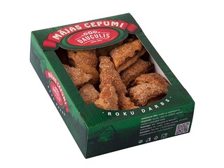 Mājas cepumi Daugulis, ar aveņu pildījumu, 250g