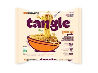Makaroni Tangle, ar ķiploku eļļu, 100g