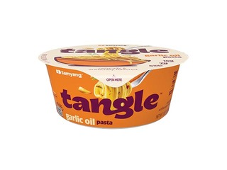 Makaroni Tangle, ar ķiploku eļļu, bļodā, 100g