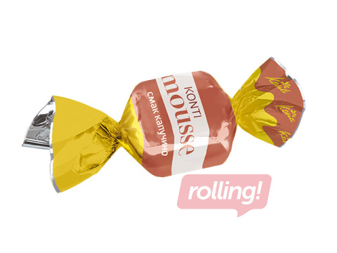 Candies Konti, with cappuccino flavor, 1kg