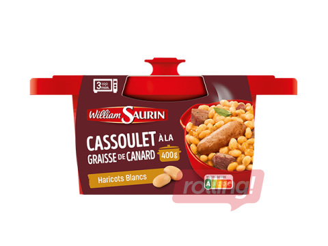 Pupiņu sautējums ar pīli William Saurin, bļodiņā, 400g